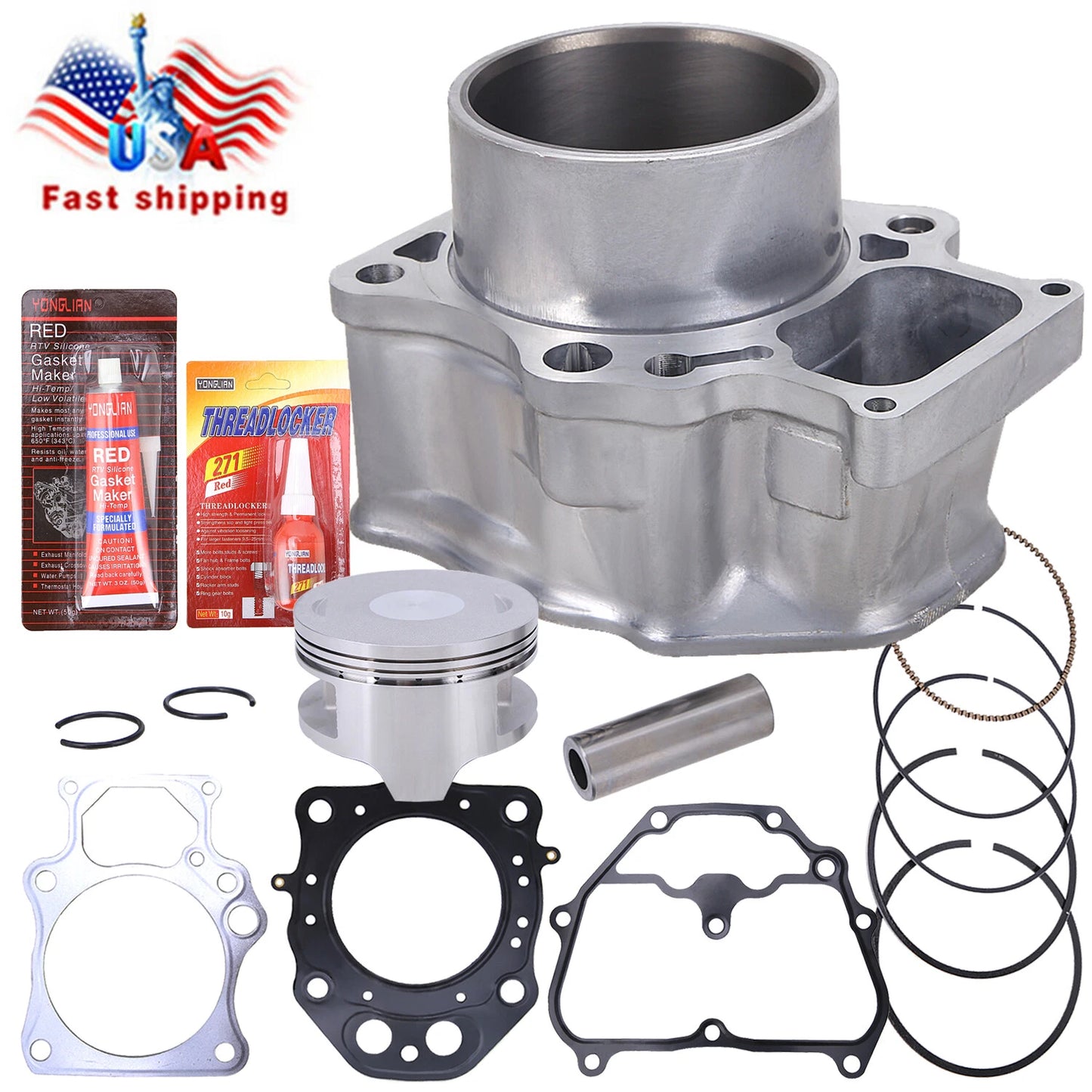 Honda Rancher 420 Aftermarket Top End Rebuild Kit - Non-OEM