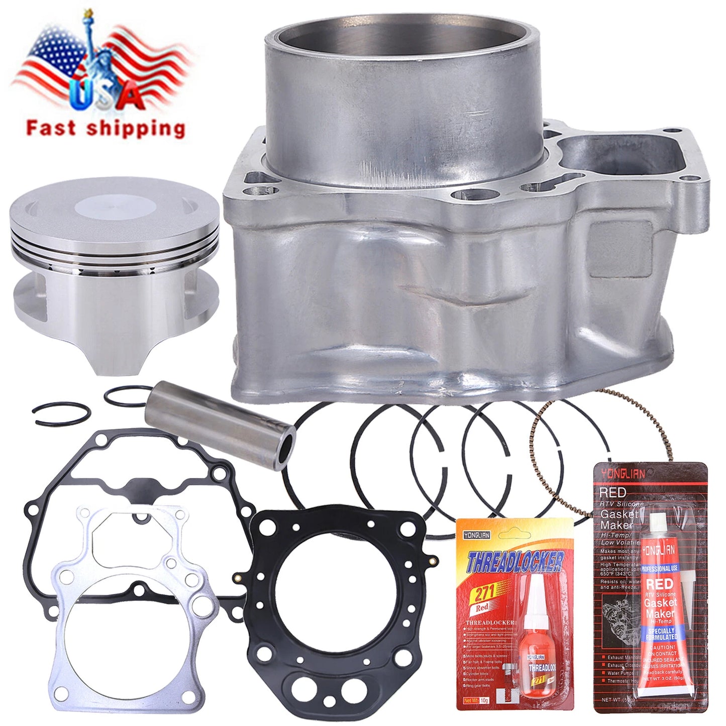 Honda Rancher 420 Aftermarket Top End Rebuild Kit - Non-OEM
